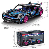 Supercar Building Blocks Car Early Learning Educational Assembled Toys Boys And Children Birthday Gift Building Blocks Ornaments - Lootquake