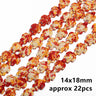 14x18mm 22pcs Sea Turtle Random Color Mix Natural Turquoise Stone Beads Bead for Jewelry Making DIY Ocean Series Bracelet - Lootquake
