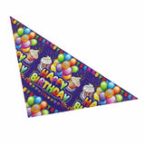 Pañuelo de cumpleaños para perro, niño y niña, suministros para fiesta de cumpleaños de mascotas, baberos triangulares, bufandas, accesorios para perros grandes
