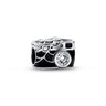 MINISO Charms de plata de ley 925 para pulseras originales de Harry Potter de 3 mm, colgantes para mujer, joyería DIY, regalos
