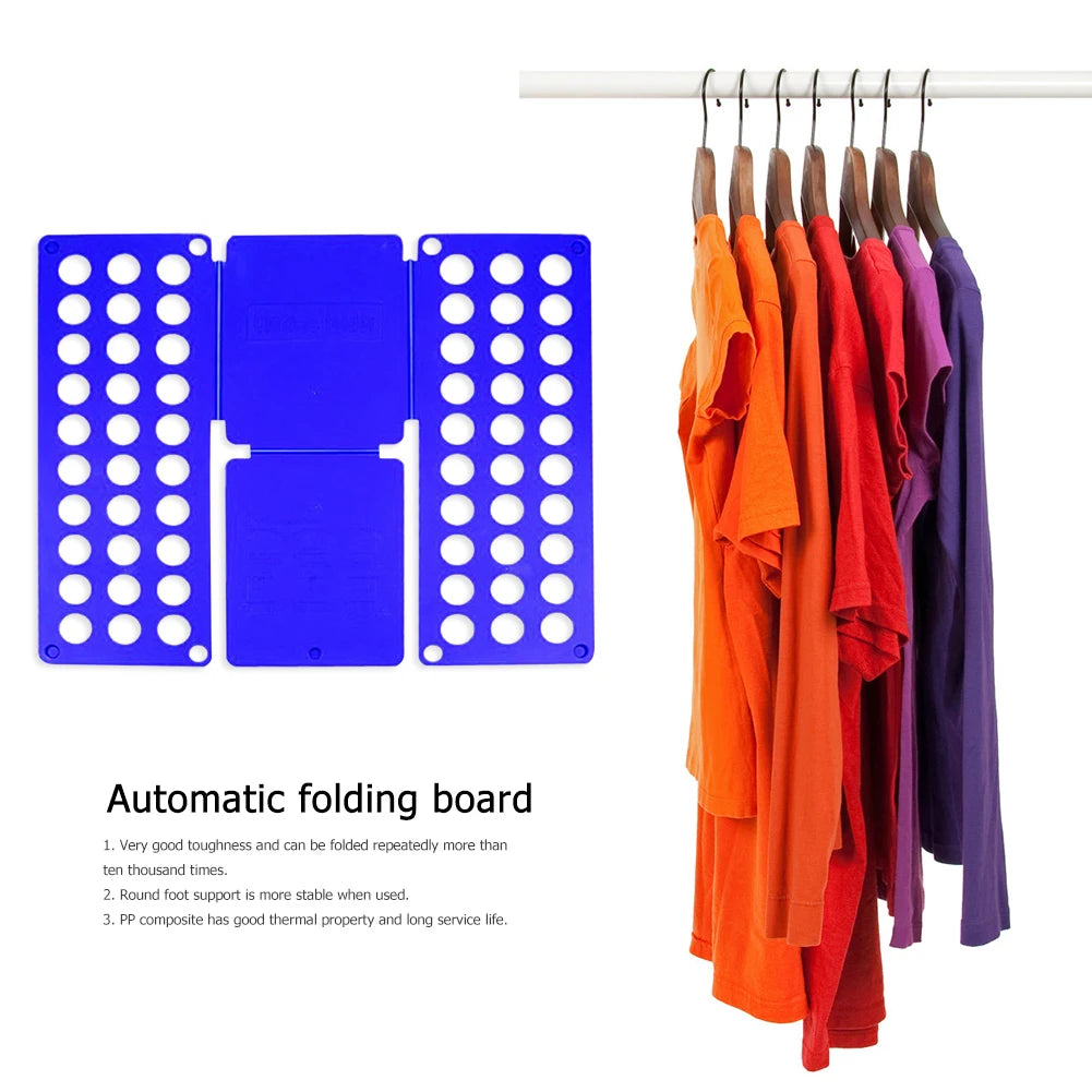Kids Magic Clothes Folder T Shirts Jumpers Organizer Fold Save Time Clothes Holder Quick Clothes Folding Board Home Storage