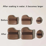 6PCS Chocolate Makeup Blender Cosmetic Puffs Air Cushion Foundation Sponge Loose Powder Puff Fit The Face Cosmetic Beauty Tools