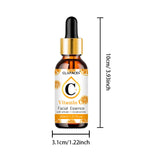 Vitamin C essence removes dark spots, whitens, moisturizes, resists aging, wrinkles and tightens skin care cosmetics 30ml