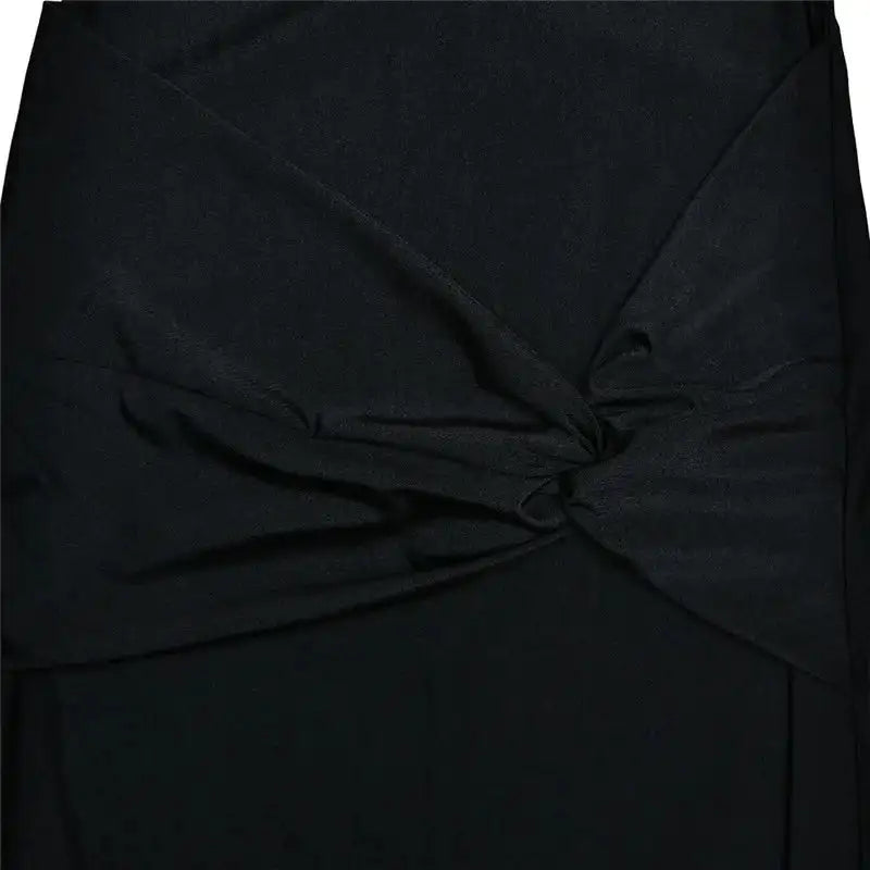 Mozision Strapless Backless Sexy Maxi Dress For Women Fashion One Shoulder Sleeveless Bodycon Club Party Long Dress Elegant - Lootquake