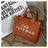 The Tote Bag For Women Crossbody Female Handbag New Solid Words Lette Leisure Large Bag,Luxury Fashion Bag,designer Bag for PU - Lootquake
