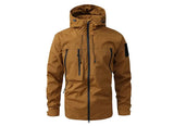 Autumn Men's Mountain Ski Jackets Outdoor Windbreaker Hiking Hooded Coats for Men Climbing Waterproof Jackets Raincoat Clothing - Lootquake