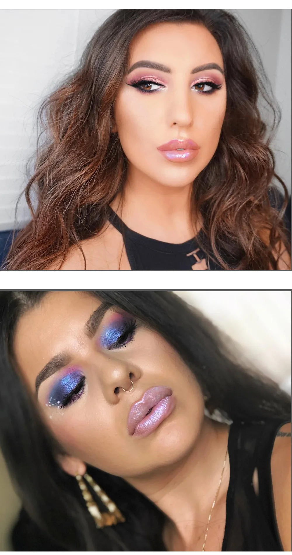 HANDAIYAN Best Seller Glitter Lip Gloss 6colors Moisturizing Mermaid Lip Glaze Waterproof Long Lasting Liquid Lip Stick