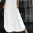 Summer Fashion Solid Cotton Linen Dresses Women Sexy Square Neck Sleeveless Suspender Slit Long Dress Casual Loose Dress Woman - Lootquake