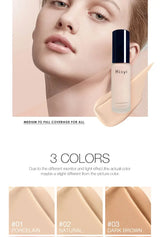 Base de maquillaje líquida de alta cobertura, corrector duradero, crema BB, resistente al agua, control de grasa, maquillaje facial, cosméticos