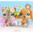 Mini 2pcs Lot Pet Shop Dogs and Cats Collectable With Accessories Best Gift For Kids Toy - Lootquake