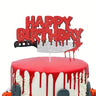 1pc Spooky Halloween Horror Cake Decor - Unique centerpiece for a Scary Sweet Treat