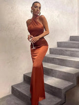 Dulzura Women 2024 Summer Elegant Party Club Evening Streetwear Bodycon Black Long Dress Wholesale Items For Business - Lootquake