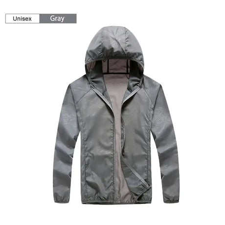 Camping Waterproof Jacket Men Women Windbreaker Men Raincoat Rain Jacket Men Waterproof Hiking Climbing Clothes Sun Protection - Lootquake