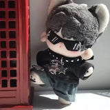 Labubu Clothes Doll American Hip Hop V1 V2 Doll Clothing Accessories Labubu Clothes Designer 20cm Doll Toy