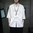 M-5XL Plus Size Mens Chinese Traditional Floral Printed Tang Shirts Frog Button Down Kong Fu Half Sleeve Summer Clothing XXXXXL - Lootquake