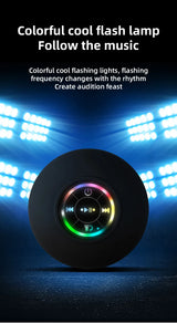 Mini Bluetooth Speaker Waterproof Bathroom Audio Wireless Shower Speakers RGB Light for Phone Soundbar Hand Free Car Loudspeaker