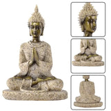 Sandstone Crafts Sculpture, Sitting Meditation, Buddha Statue, Elephant Ganesha Sculpture, Incense Burner, Feng Shui Decoration,