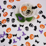100 pieces Halloween party theme decoration supplies, Halloween confetti for decoration items on the table, Halloween table set