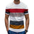 Mens Work Shirts Mens T-Shirts Tops Gifts Mens Womens Everyday Stripe Print Short Sleeve Crew Neck T-Shirt Tops Gym Tops - Lootquake