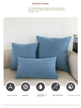 Housse de coussin décorative pour canapé, 30 x 50/40 x 40/45 x 45/40 x 60/50 x 50/55 x 55/60 x 60 cm