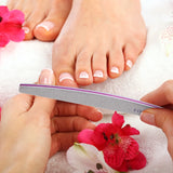 50Pcs Nail Art Files 100/180 Nails Accessoires Gel Nail Polish Polishing Pedicure Manicure Buffers Nail Care Tools lime a ongle
