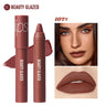 12-Color Matte Waterproof Lipstick Pen - Long-Lasting, Vibrant Berry Tone, Plant-Based Squalane, Smooth Application for All Skin