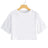 Simple Red Spider Printing Crop Tops Summer Street Fashion Women's Slim-fit T-Shirt Comfortable Soft High Elastic Female Clothes - Lootquake