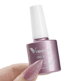 Venalisa Nail Gel Polish 7.5ml #758 Funny Bunny Milky White VIP3 Collection Long Wear Diamond Top Coat Soak Off UV LED Gel Nail