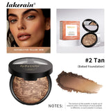 Matte Face Foundation Bronzer Pressed Powder Compact Long Lasting Oil Control Translucent Loose Setting Powder For Face Makeup