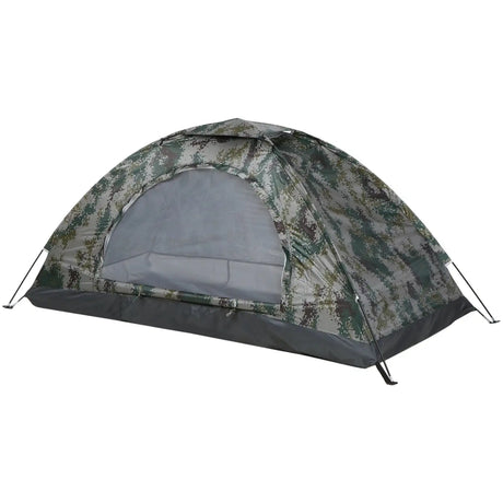 Tomshoo 1/2 Person Ultralight Camping Tent Single Layer Portable Tent Anti-UV Coating UPF 30+ Beach Tent for Outdoor Fishing - Lootquake