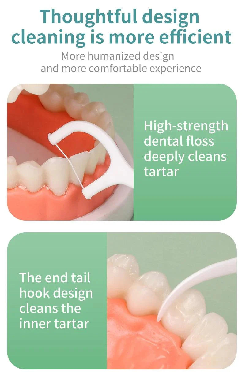 50/150/300/600/1000 PCS dental floss sticks oral care tools