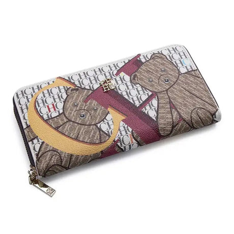 CH High Quality Luxury Women's Handbags Square Wallet Classic Vintage Folding Printed Monogrammed Design Design Fashion Premium - Lootquake