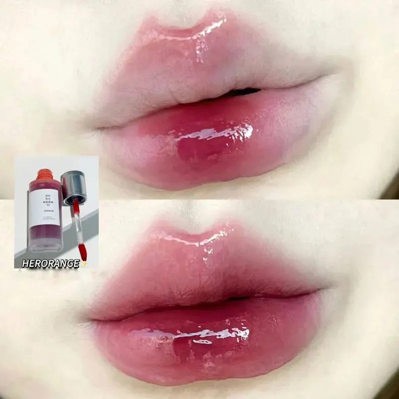 HERORANGEYingrun YueguangLip Gloss Non-stick Cup Lipstick Long-lasting Waterproof Lipstick Matte Lip Glaze Affordable Lipstick