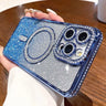 Luxury Gradient Diamond Magsafe Case For iPhone