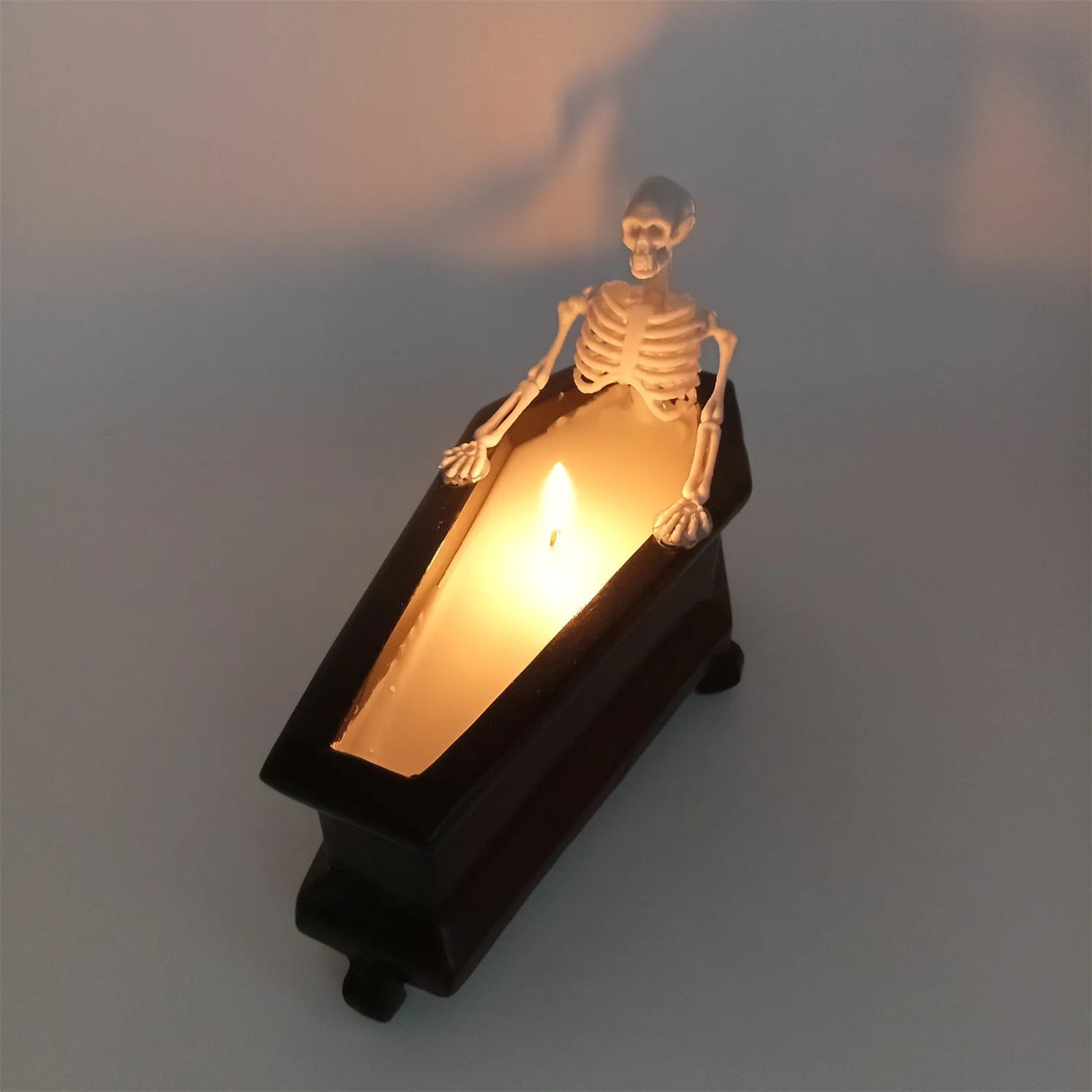 Halloween Room Decoration Accessories New Creative Candle Bubble Bath Skeleton Halloween Atmosphere DecoracióN De HabitacióN