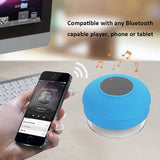 Altavoz Bluetooth inalámbrico, resistente al agua, con botones de control de fácil acceso, reproductor de música para oficina, coche, casa y ducha.