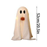 Halloween Glowing Ghost Decoration Spooky Halloween Ghost Tabletop Decorations Spooky Ghosts with Pumpkin for Holiday 2025