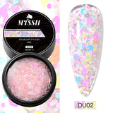 8ml Super Shine Silver Metal Painting Gel Nail Polish High-density Mirror Effect Semi Permanant Nail Art Manicure Varnish