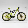 Creative Alloy Bicycle Model Ornament Mini Metal Bike Toy Collectible