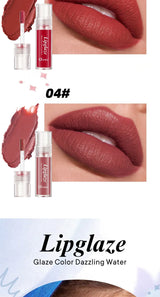 4 PCS Lipstick Set Moisturizing Breathable Glossy Non-Sticky Long-Lasting Full-Look Lips Light Durable Lip Gloss