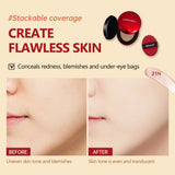 Base de maquillaje en cojín con protector solar Lakerain, resistente al agua, de larga duración, iluminadora, en crema, para mujer, maquillaje facial, cosmética coreana.