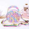 Pop Purse Silicone Sensory Push Pop Bubble Bag Crossbody Bag Antistress Toys Reliver Autism Handbag Coin Pouch for Kids - Lootquake