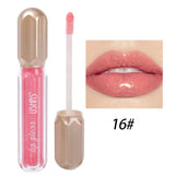 Rouge à lèvres liquide pailleté nacré, hydratant, longue tenue, antiadhésif, sexy, scintillant, brillant, rouge, maquillage pour femmes, cosmétiques