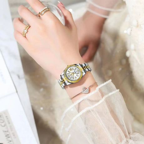 POEDAGAR Luxury Elegant Watch for Women Waterproof Luminous Date Ladies Watch Stainless Steel Quartz Women's Watches Girl Reloj - Lootquake