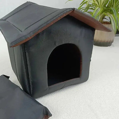 Waterproof Outdoor Pet House Thickened Cat Nest Tent Cabin Pet Bed Tent Shelter Cat Kennel Portable Travel Nest Pet Home - Lootquake