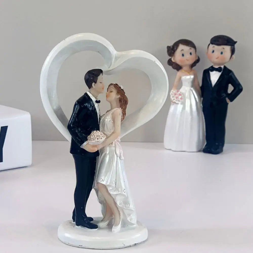 Decoración de oficina, hogar, escritorio, artesanías hechas a mano, adornos para novios, novias, matrimonio, esculturas artísticas, figuritas de resina, figuritas, estatuas.