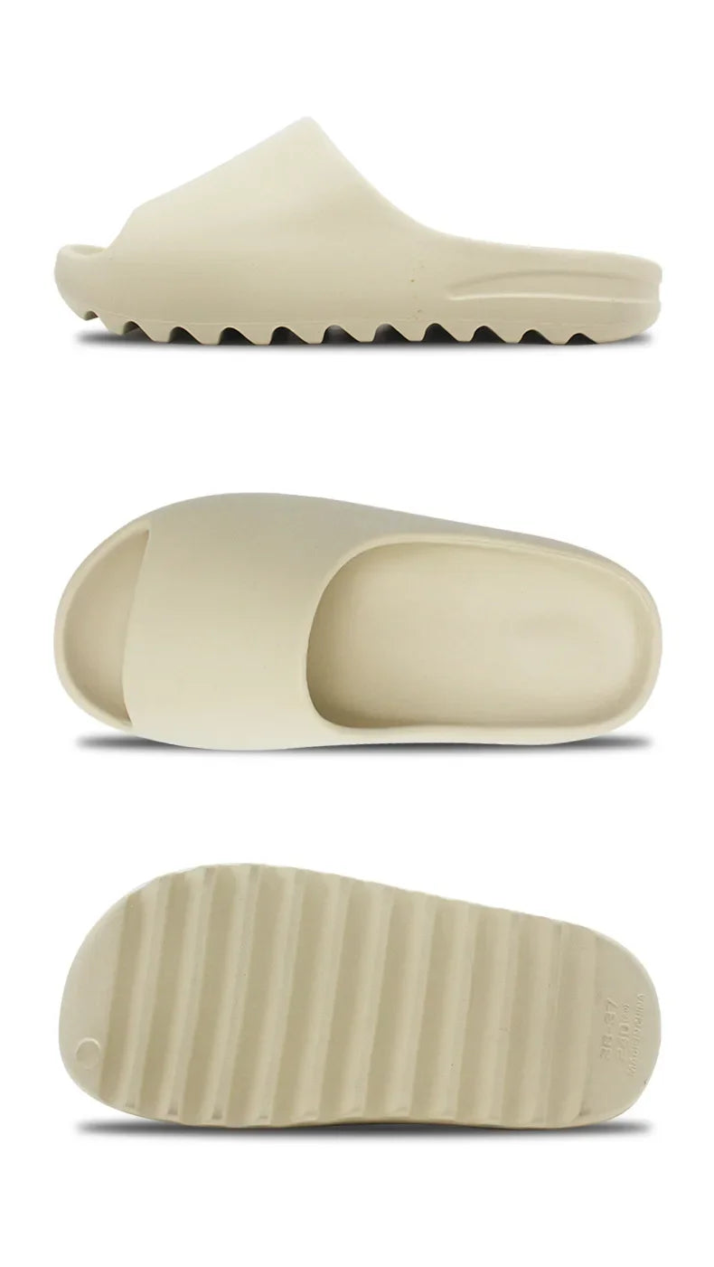 Size Super Soft Eva Sole Summer Slippers for Men Women Bottom Indoor Home Slides Sandals Beach Shoes Male Slippers Flip Flops