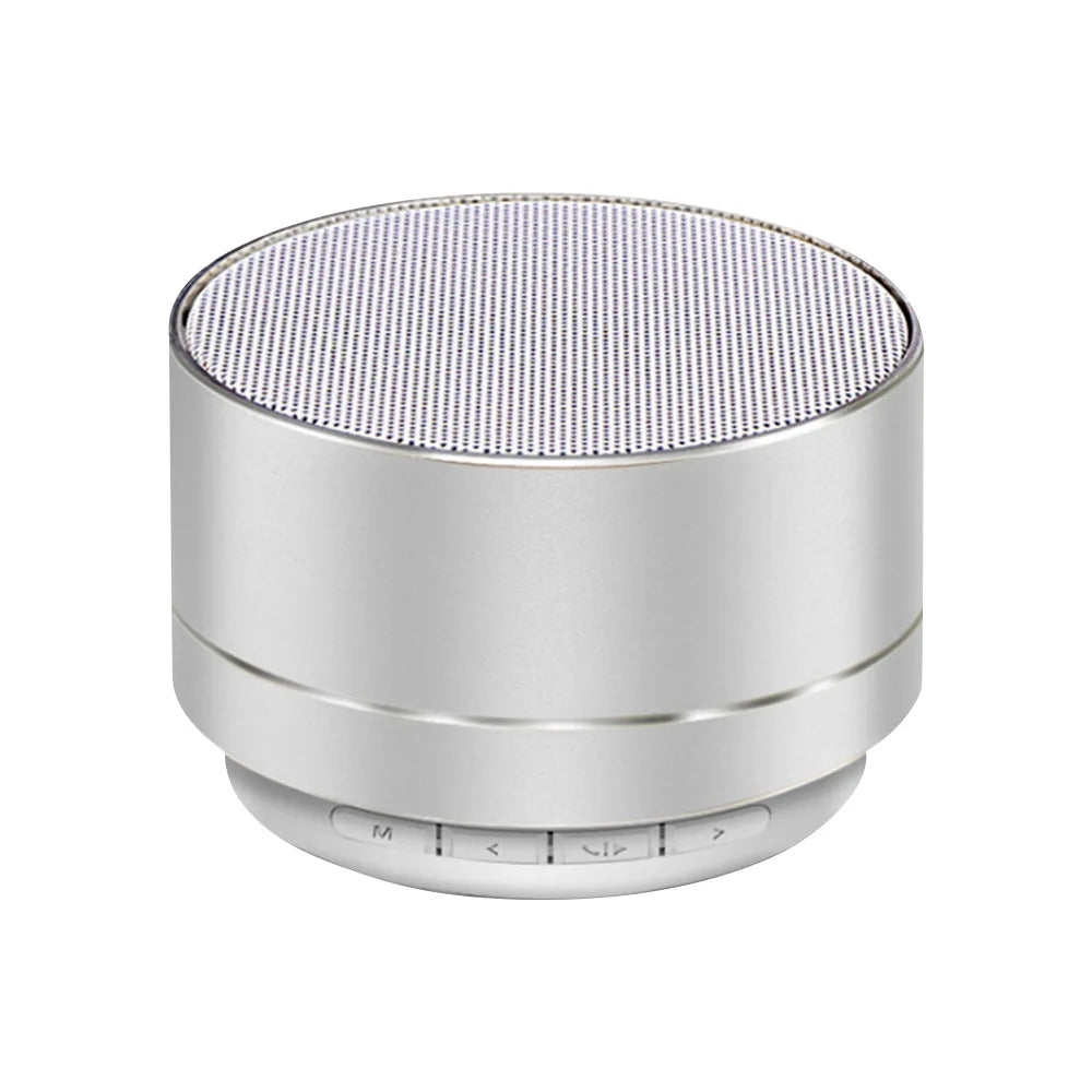 Altavoz Bluetooth portátil A10, música estéreo envolvente, minialtavoz subwoofer USB para exteriores, reproductor de audio, altavoz, micrófono, compatible con tarjeta SD
