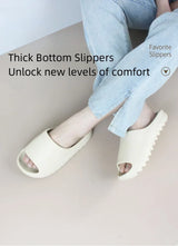 Size Super Soft Eva Sole Summer Slippers for Men Women Bottom Indoor Home Slides Sandals Beach Shoes Male Slippers Flip Flops