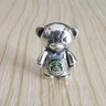 Dije de plata de ley 925 con forma de café, vino tinto, cafetera, copa de champán, compatible con pulseras colgantes originales, joyería DIY para mujer.